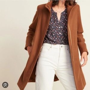 Old Navy Women’s Camel Funnel Coat